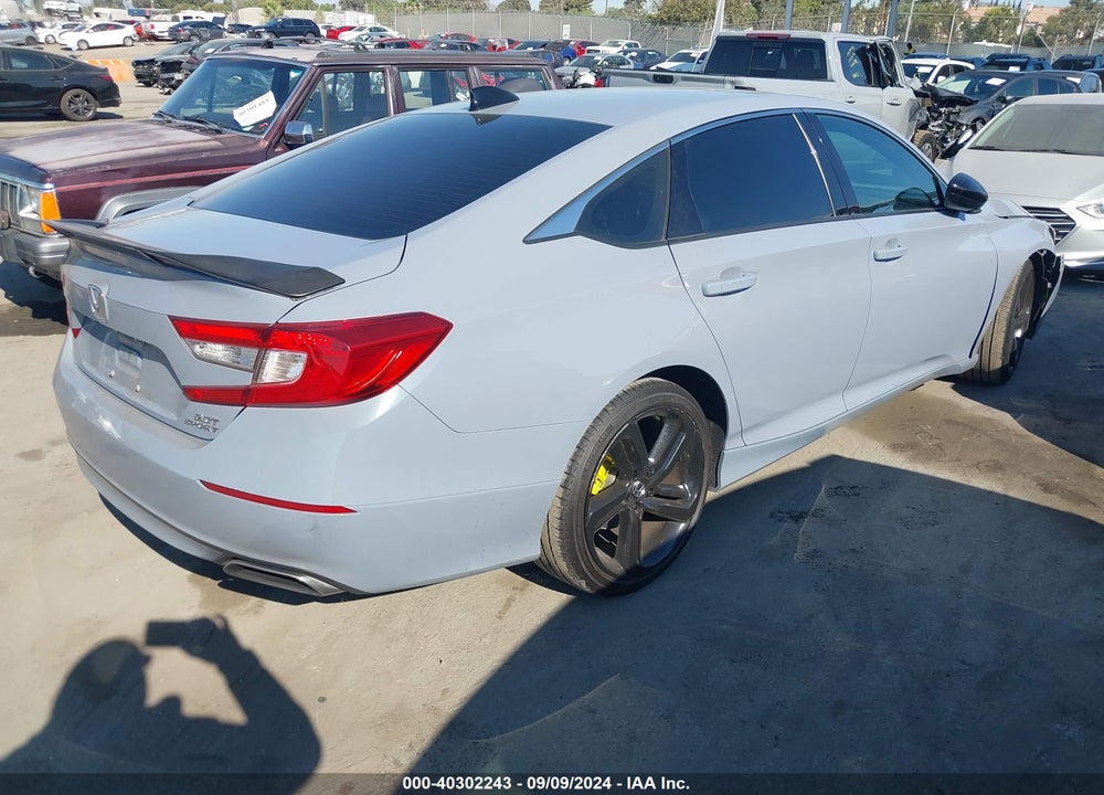 2021 HONDA ACCORD SPORT 2.0T VIN: 1HGCV2F37MA029654