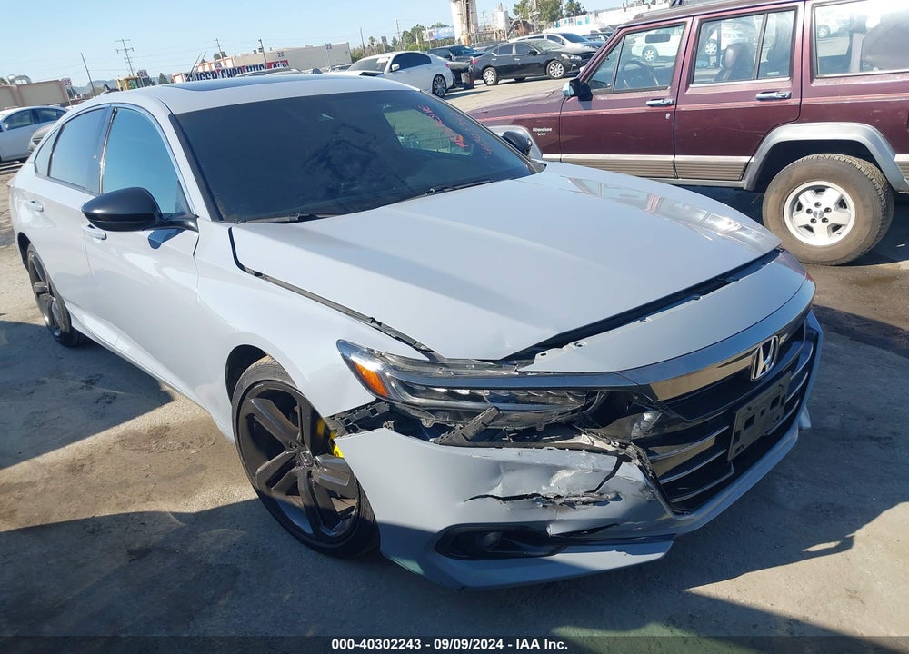 2021 HONDA ACCORD SPORT 2.0T VIN: 1HGCV2F37MA029654