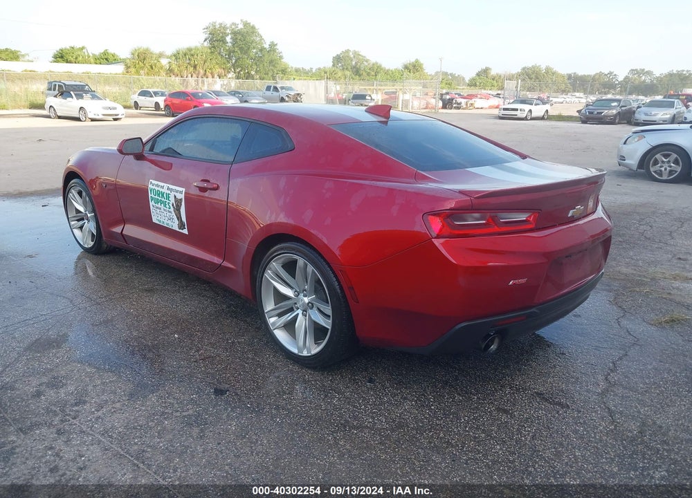 2016 CHEVROLET CAMARO 2LT VIN: 1G1FD1RS9G0179652