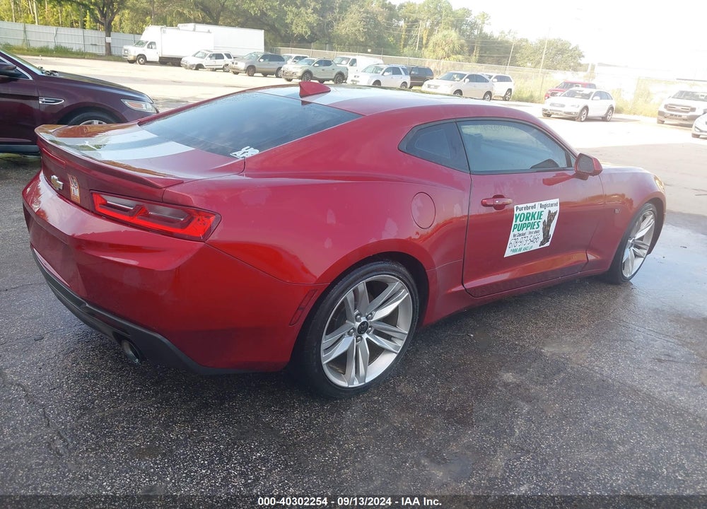 2016 CHEVROLET CAMARO 2LT VIN: 1G1FD1RS9G0179652
