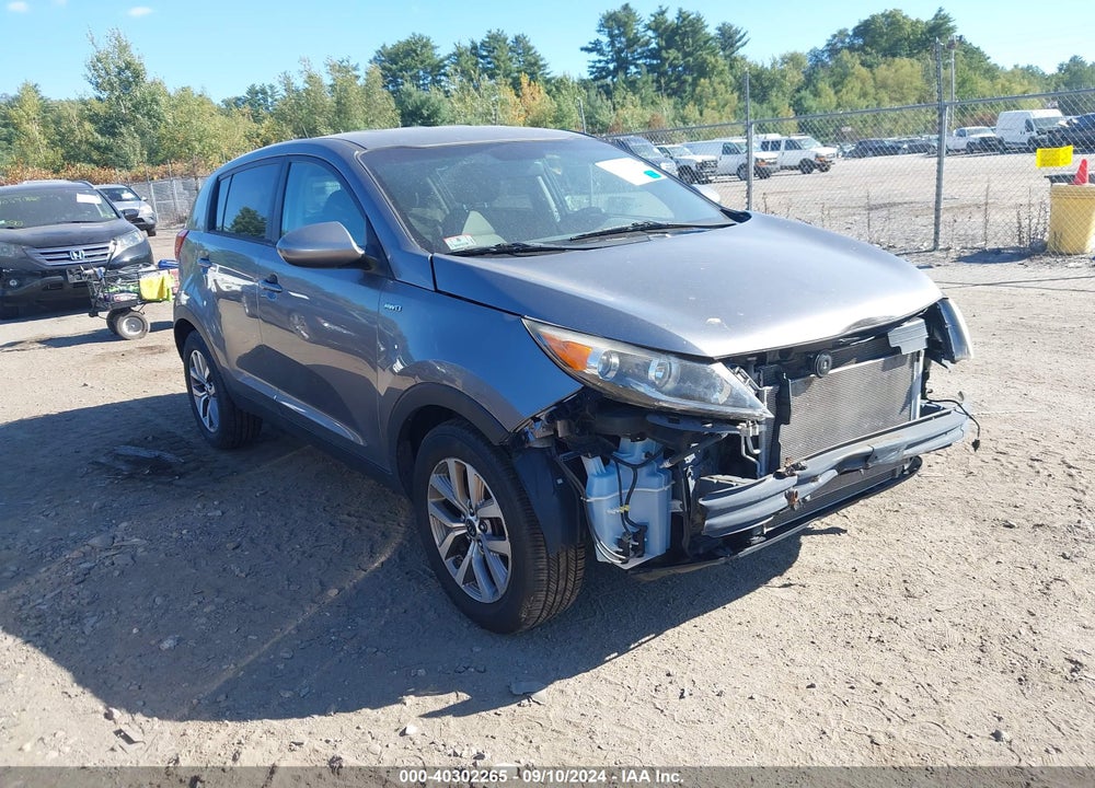 2016 KIA SPORTAGE LX VIN: KNDPBCACXG7818727
