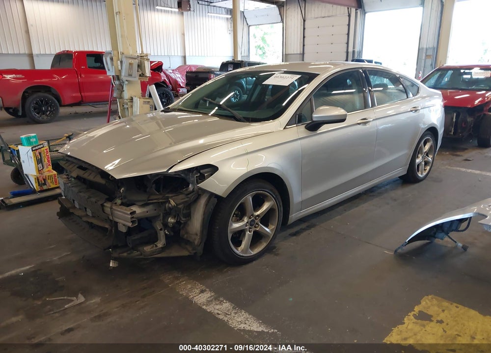 2016 FORD FUSION S VIN: 3FA6P0G75GR116397