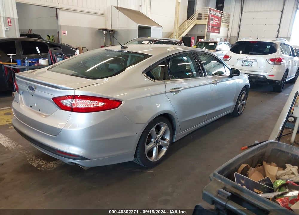 2016 FORD FUSION S VIN: 3FA6P0G75GR116397