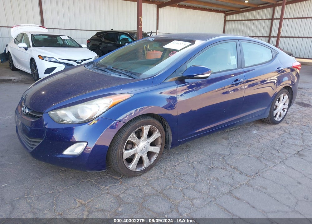 2013 HYUNDAI ELANTRA LIMITED VIN: 5NPDH4AE7DH241204