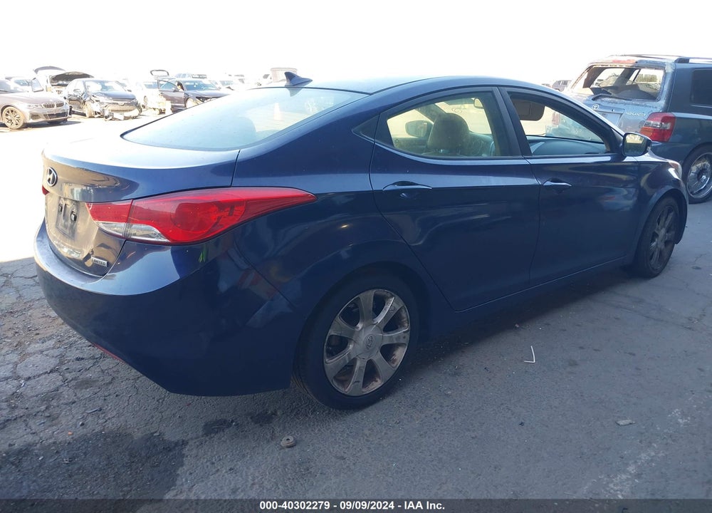 2013 HYUNDAI ELANTRA LIMITED VIN: 5NPDH4AE7DH241204