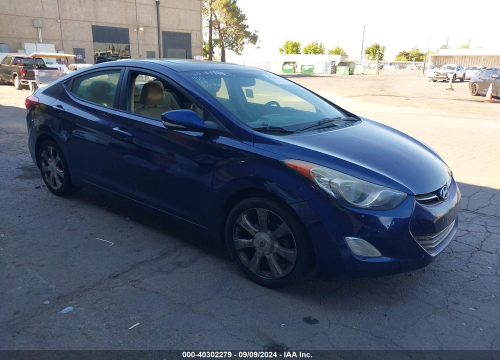 2013 HYUNDAI ELANTRA LIMITED VIN: 5NPDH4AE7DH241204