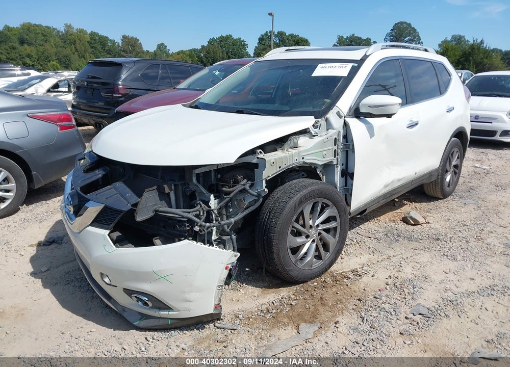 2015 NISSAN ROGUE SL VIN: 5N1AT2MTXFC795976