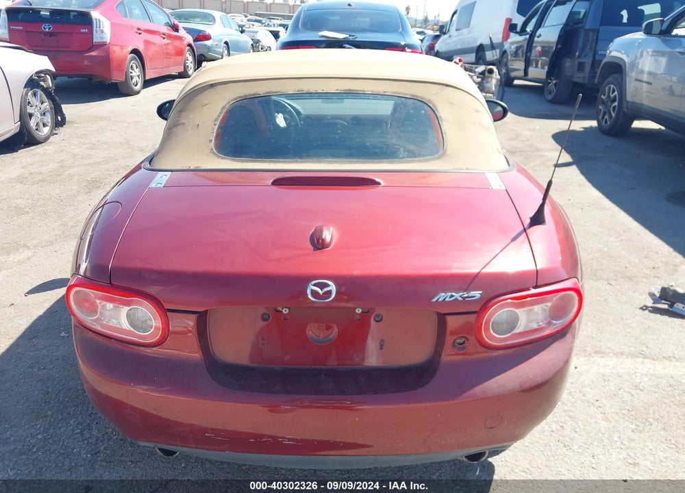 2011 MAZDA MX-5 MIATA GRAND TOURING VIN: JM1NC2NF1B0217548