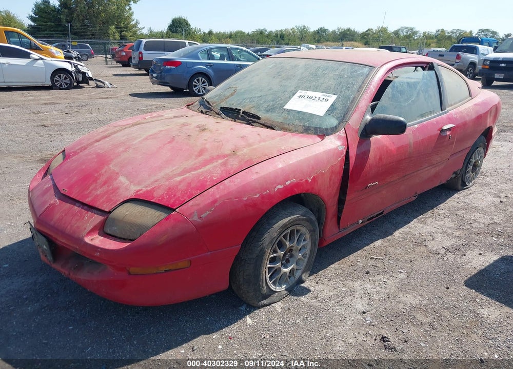 1996 PONTIAC SUNFIRE SE VIN: 1G2JB1247T7531393