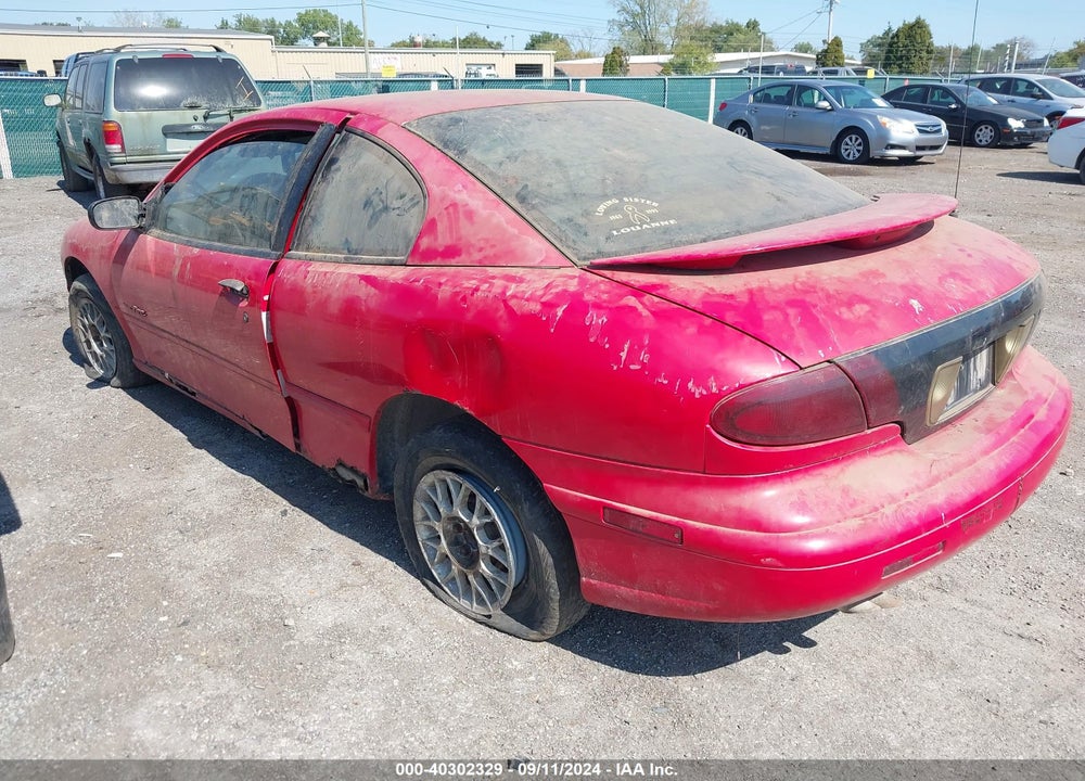 1996 PONTIAC SUNFIRE SE VIN: 1G2JB1247T7531393