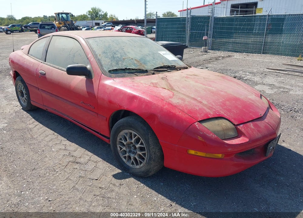 1996 PONTIAC SUNFIRE SE VIN: 1G2JB1247T7531393