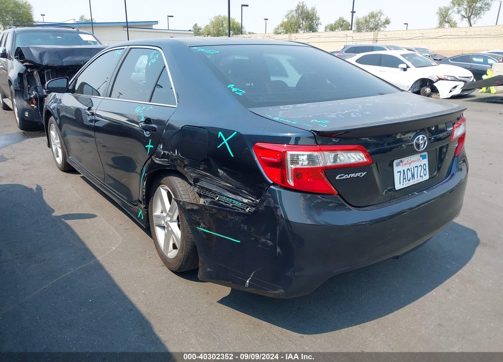 2013 TOYOTA CAMRY SE VIN: 4T1BF1FK1DU275246