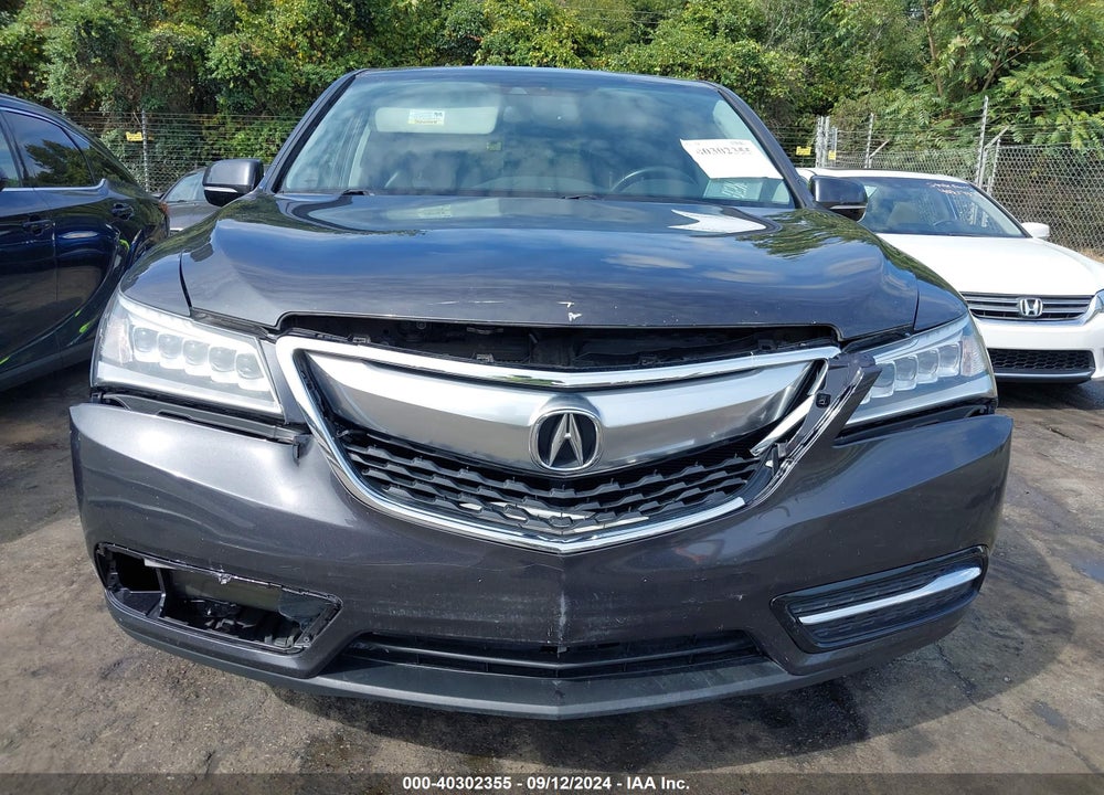 2014 ACURA MDX TECHNOLOGY PACKAGE VIN: 5FRYD4H48EB042736