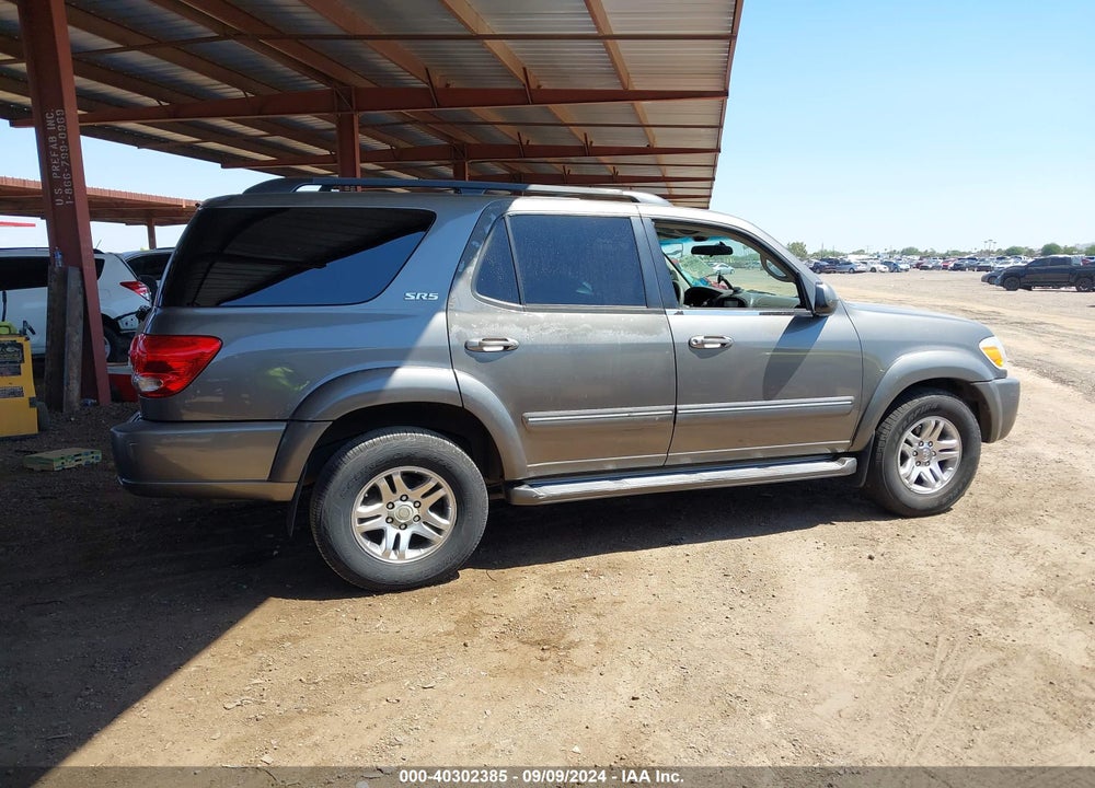 2005 TOYOTA SEQUOIA SR5 V8 VIN: 5TDZT34AX5S247016