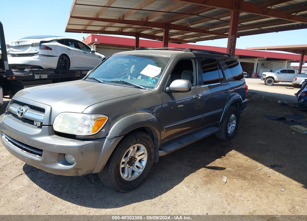 2005 TOYOTA SEQUOIA SR5 V8 VIN: 5TDZT34AX5S247016