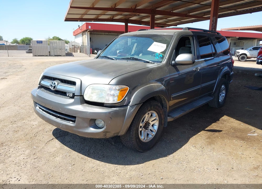 2005 TOYOTA SEQUOIA SR5 V8 VIN: 5TDZT34AX5S247016