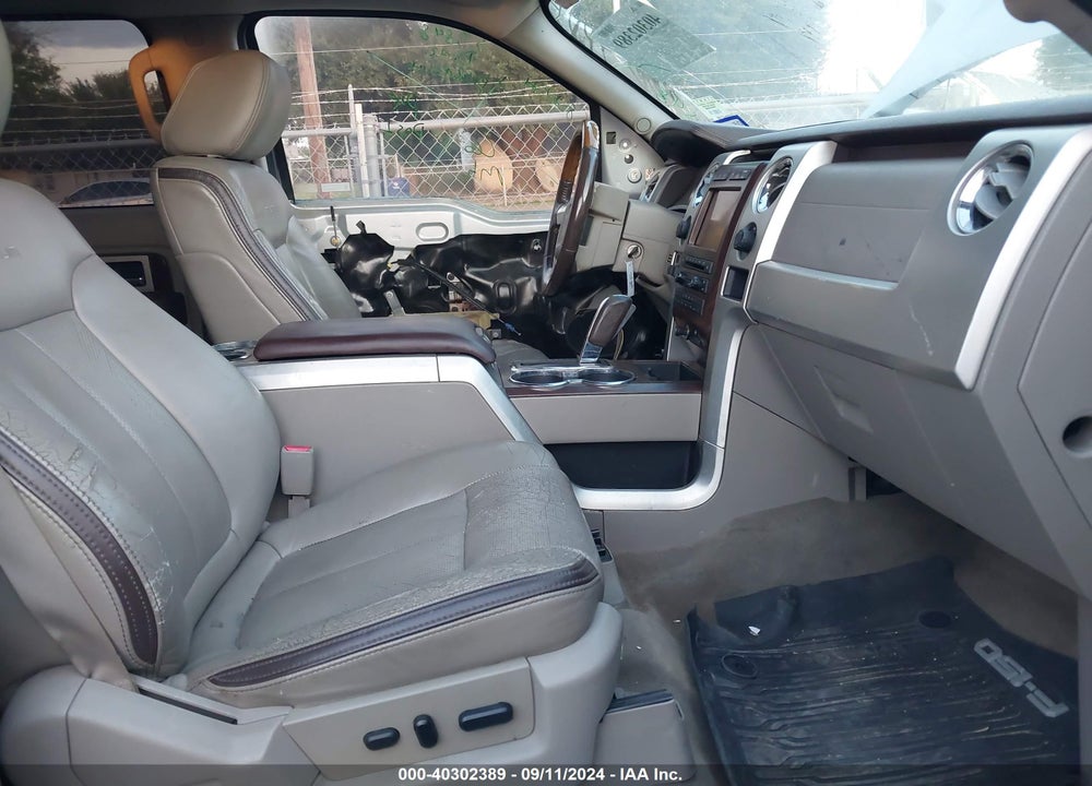 2009 FORD F-150 PLATINUM VIN: 1FTPW14V69FB32294