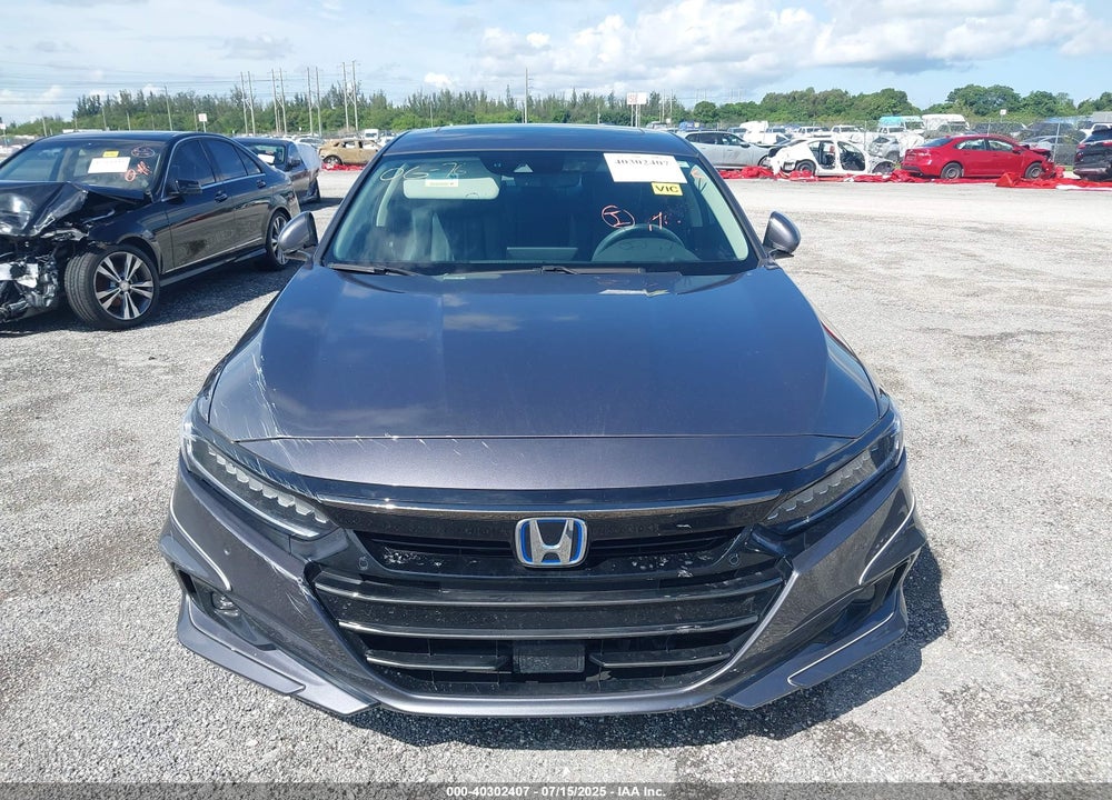 2022 HONDA ACCORD HYBRID TOURING VIN: 1HGCV3F91NA031010