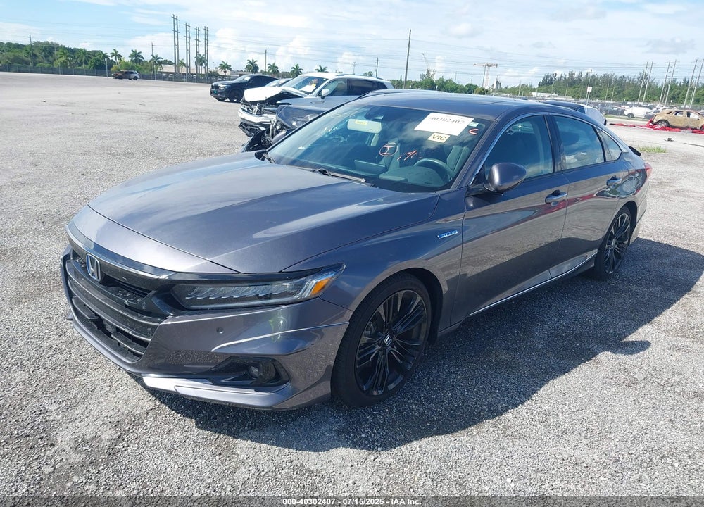 2022 HONDA ACCORD HYBRID TOURING VIN: 1HGCV3F91NA031010