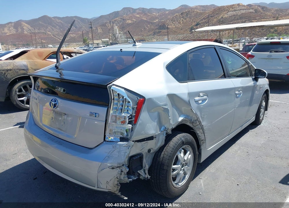 2010 TOYOTA PRIUS IV VIN: JTDKN3DUXA1006022