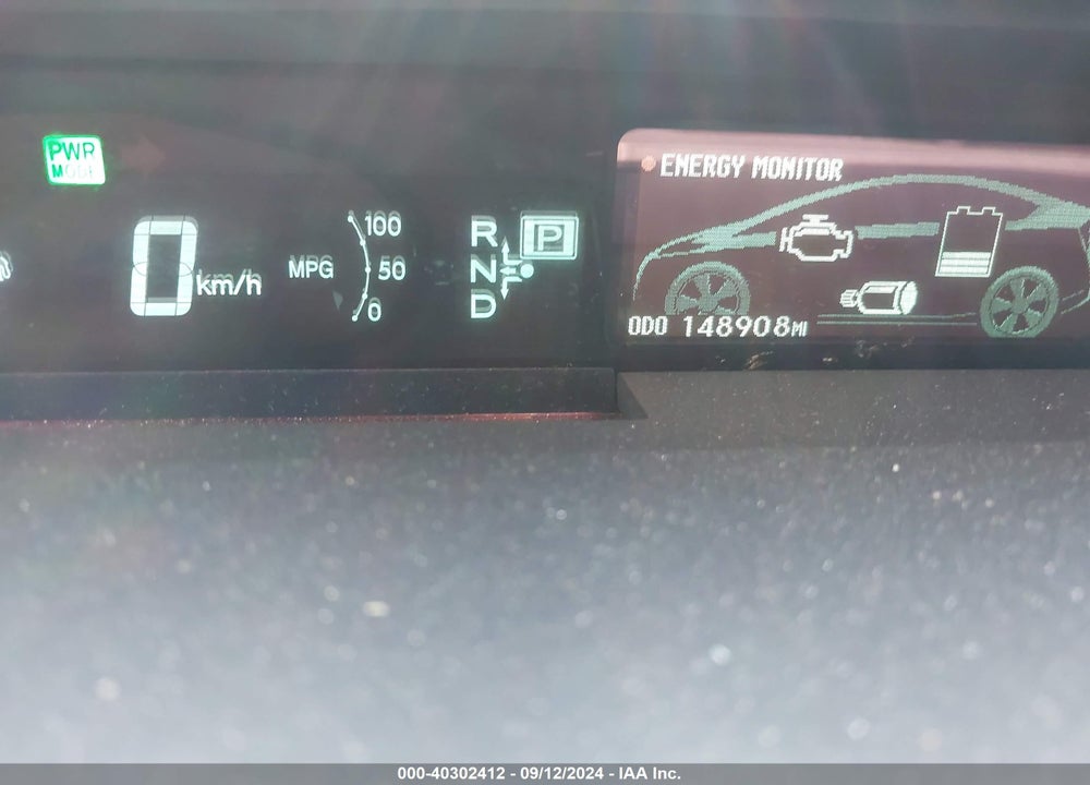 2010 TOYOTA PRIUS IV VIN: JTDKN3DUXA1006022