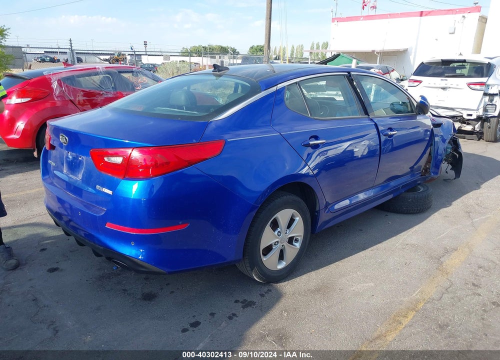 2015 KIA OPTIMA SX TURBO VIN: 5XXGR4A66FG440844
