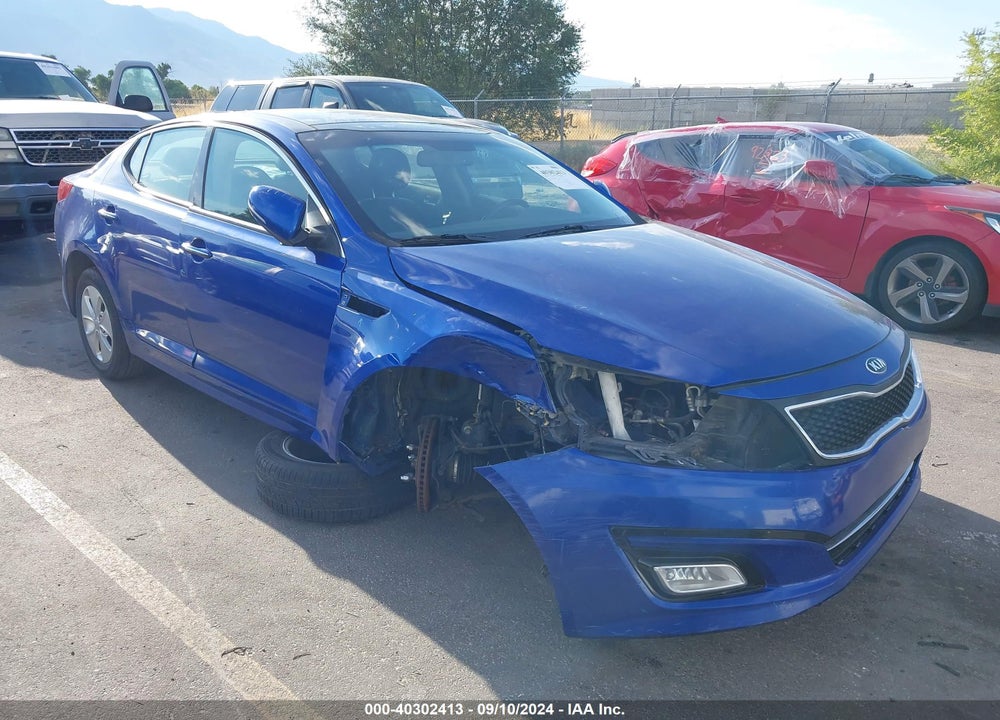 2015 KIA OPTIMA SX TURBO VIN: 5XXGR4A66FG440844