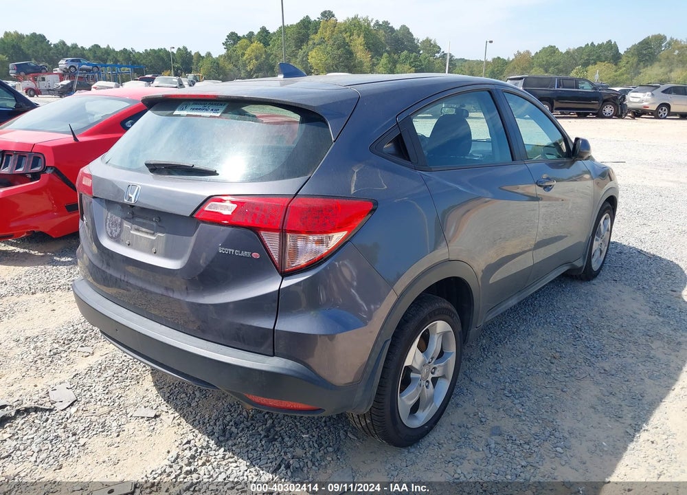 2016 HONDA HR-V LX VIN: 3CZRU5G37GM746147