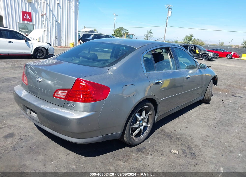 2004 INFINITI G35 VIN: JNKCV51E14M111367