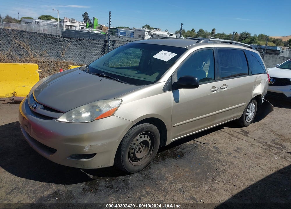 2009 TOYOTA SIENNA LE VIN: 5TDZK23C99S228785