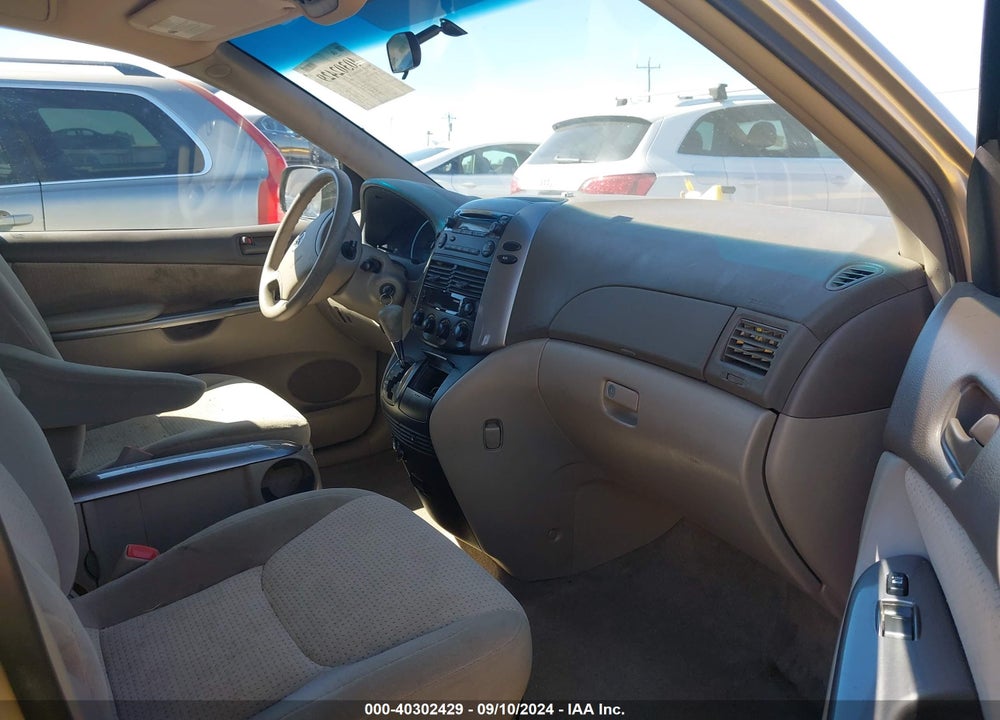 2009 TOYOTA SIENNA LE VIN: 5TDZK23C99S228785