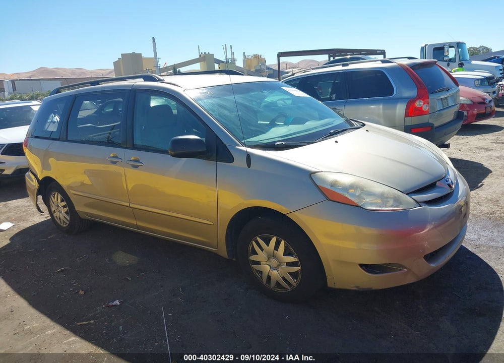 2009 TOYOTA SIENNA LE VIN: 5TDZK23C99S228785
