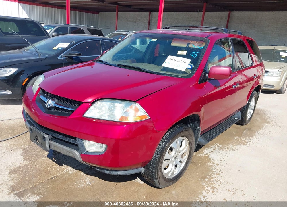 2003 ACURA MDX TOURING PKG RES W/NAVIGATION SYSTEM VIN: 2HNYD18993H512981