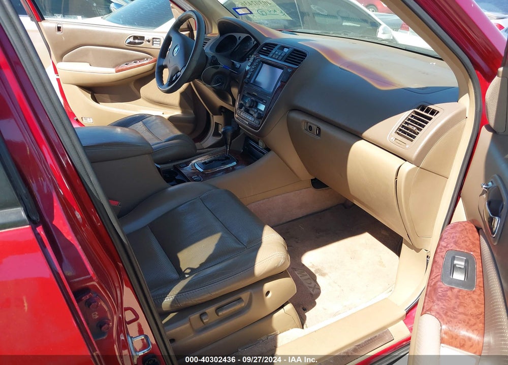 2003 ACURA MDX TOURING PKG RES W/NAVIGATION SYSTEM VIN: 2HNYD18993H512981