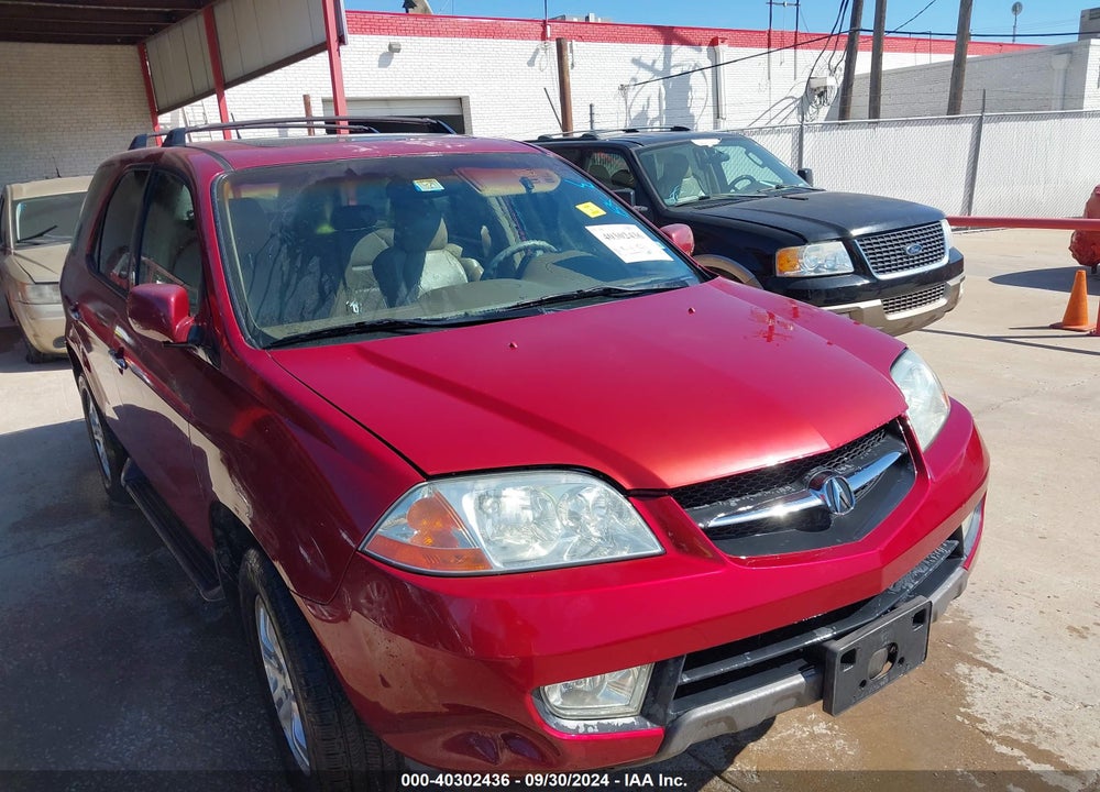 2003 ACURA MDX TOURING PKG RES W/NAVIGATION SYSTEM VIN: 2HNYD18993H512981
