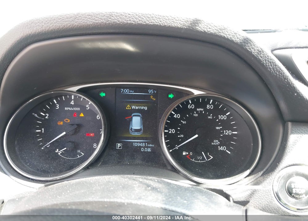 2016 NISSAN ROGUE SV VIN: KNMAT2MVXGP670766