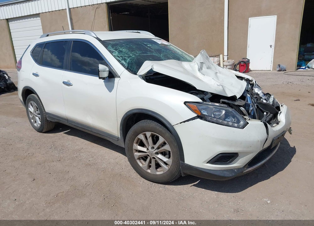 2016 NISSAN ROGUE SV VIN: KNMAT2MVXGP670766