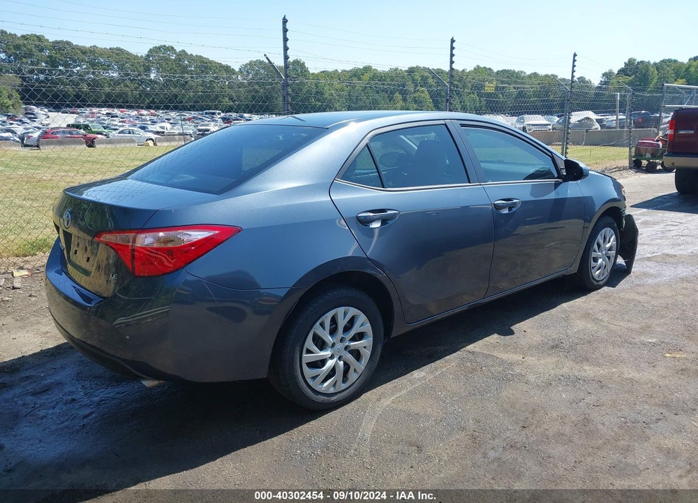 2017 TOYOTA COROLLA LE VIN: 5YFBURHE2HP705112