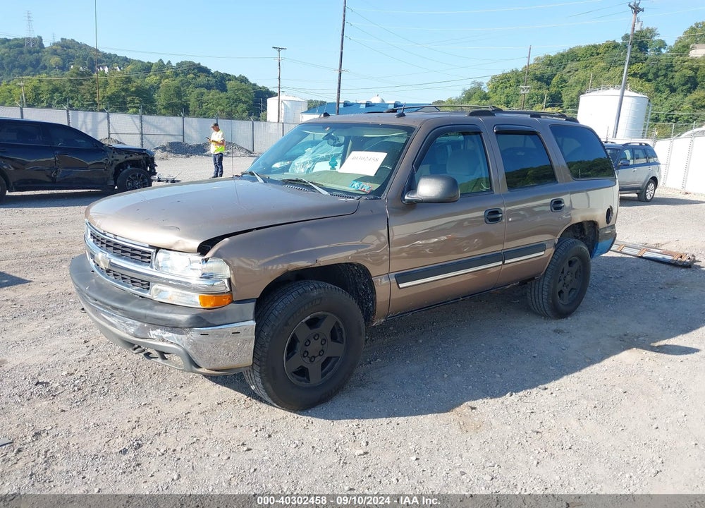 2004 CHEVROLET TAHOE LS VIN: 1GNEK13Z44J277175