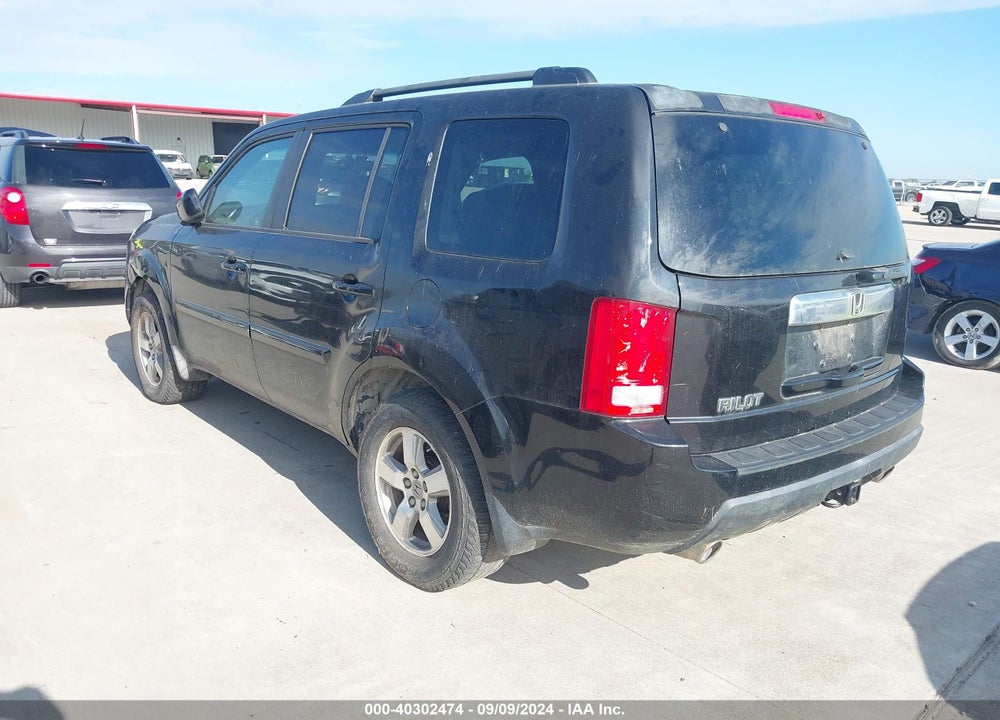 2009 HONDA PILOT EX VIN: 5FNYF384X9B022659