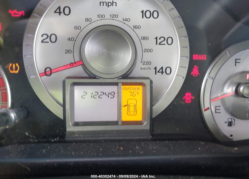 2009 HONDA PILOT EX VIN: 5FNYF384X9B022659