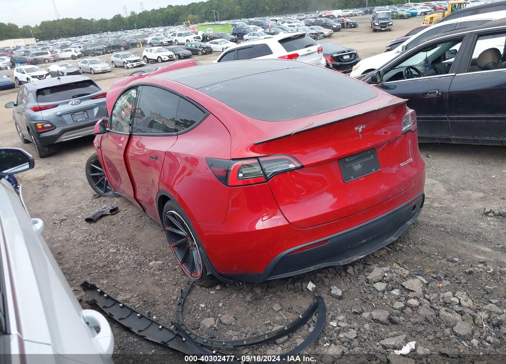 2020 TESLA MODEL Y LONG RANGE DUAL MOTOR ALL-WHEEL DRIVE/PERFORMANCE DUAL MOTOR ALL-WHEEL DRIVE VIN: 5YJYGDEF0LF046663
