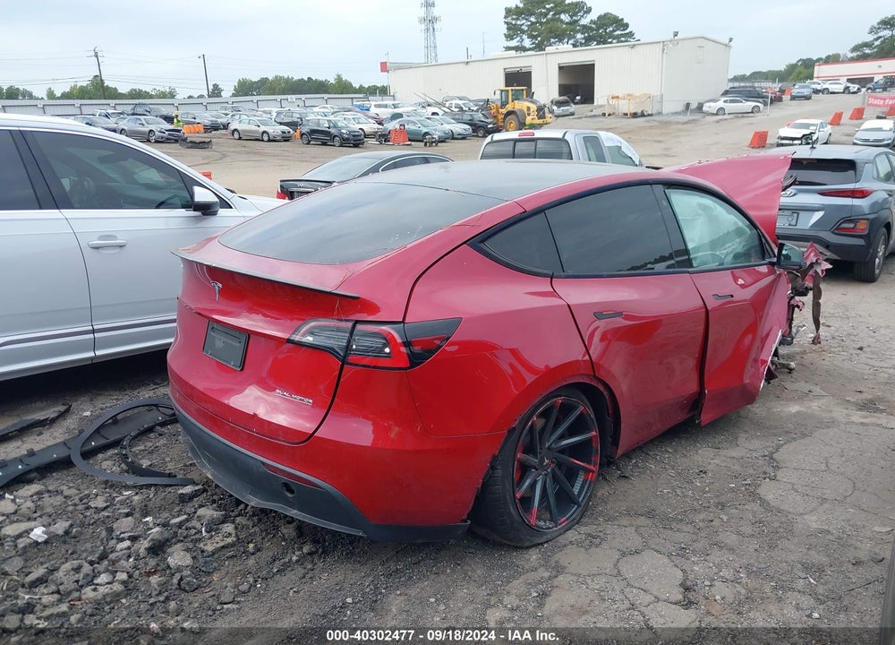 2020 TESLA MODEL Y LONG RANGE DUAL MOTOR ALL-WHEEL DRIVE/PERFORMANCE DUAL MOTOR ALL-WHEEL DRIVE VIN: 5YJYGDEF0LF046663