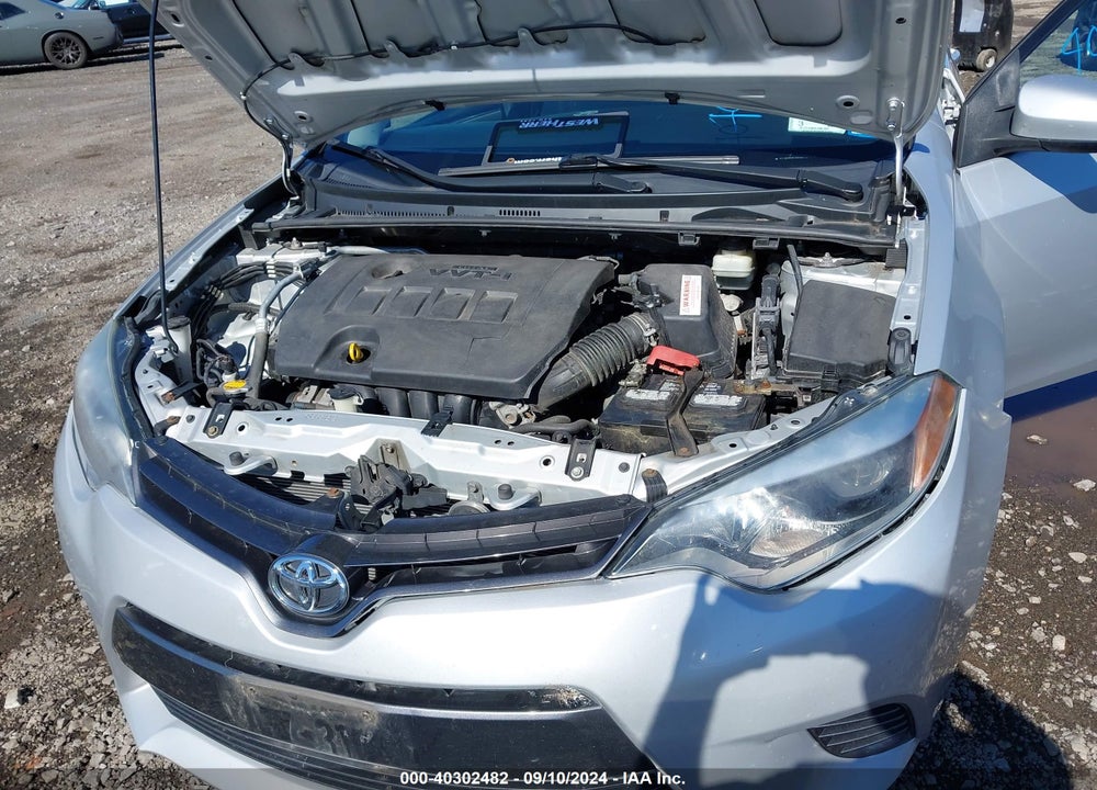 2016 TOYOTA COROLLA LE VIN: 2T1BURHEXGC601241