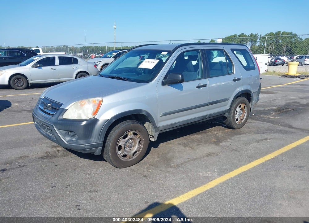 2005 HONDA CR-V LX VIN: SHSRD685X5U303660