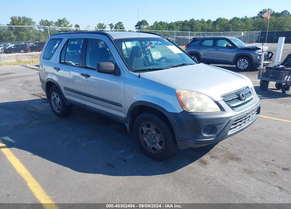 2005 HONDA CR-V LX VIN: SHSRD685X5U303660