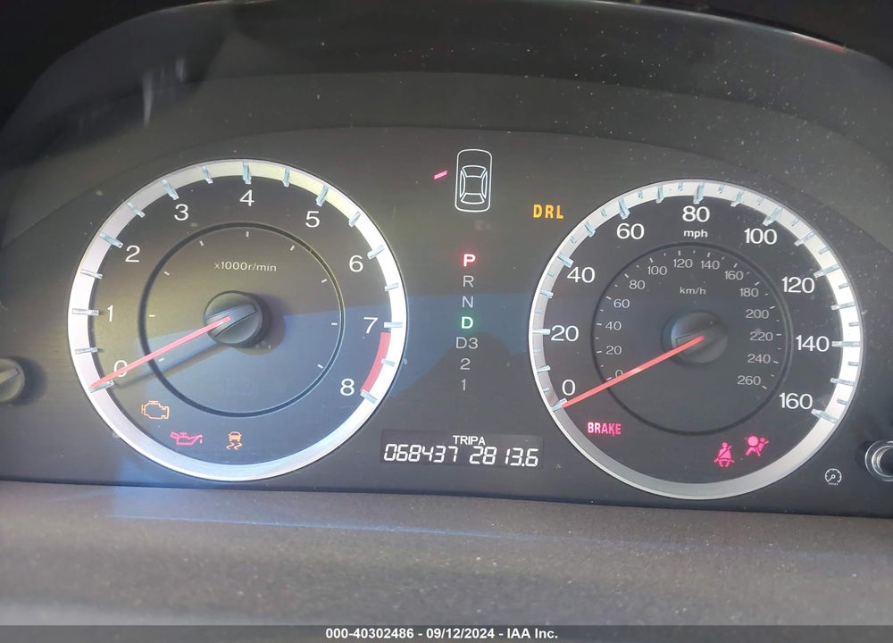 2012 HONDA ACCORD 2.4 EX-L VIN: 1HGCP2F86CA113131