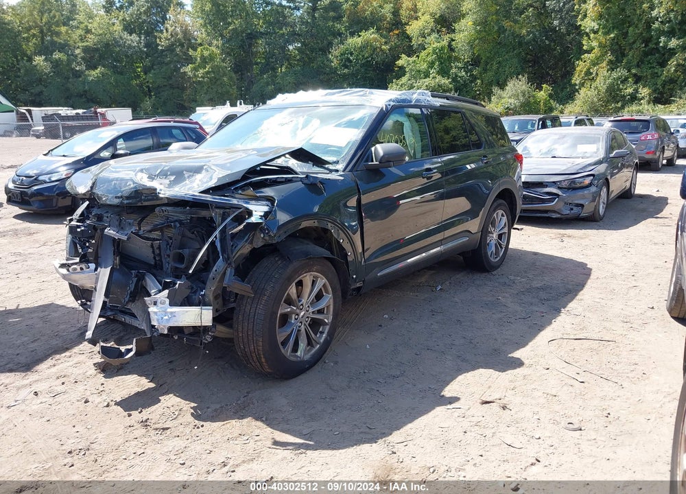 2022 FORD EXPLORER XLT VIN: 1FMSK8DH6NGA72770