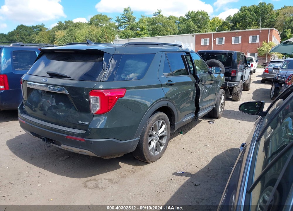 2022 FORD EXPLORER XLT VIN: 1FMSK8DH6NGA72770