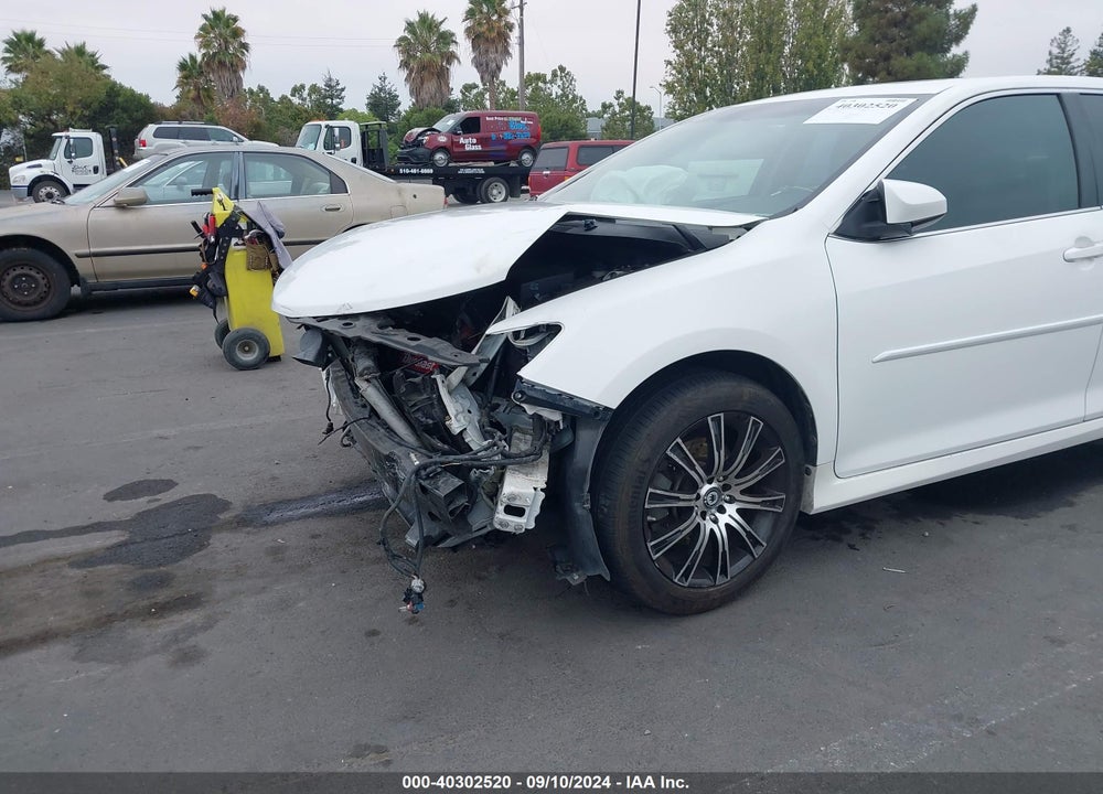 2012 TOYOTA CAMRY SE VIN: 4T1BF1FK9CU602202